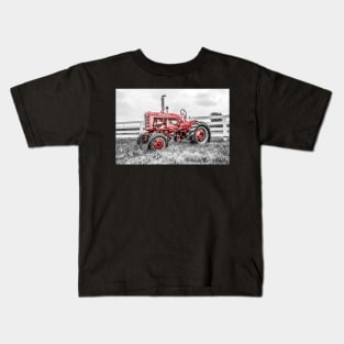 A Tractor Color Isolation Kids T-Shirt